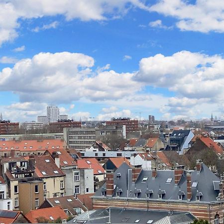 Modern Apartment In Cureghem Anderlecht 134 M² + Terrace Bruxelles Eksteriør billede