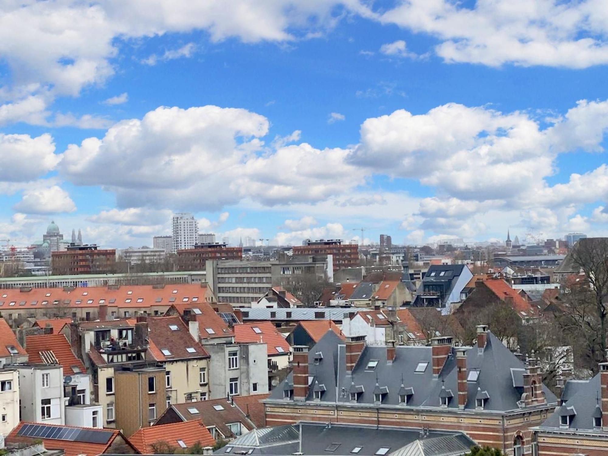 Modern Apartment In Cureghem Anderlecht 134 M² + Terrace Bruxelles Eksteriør billede