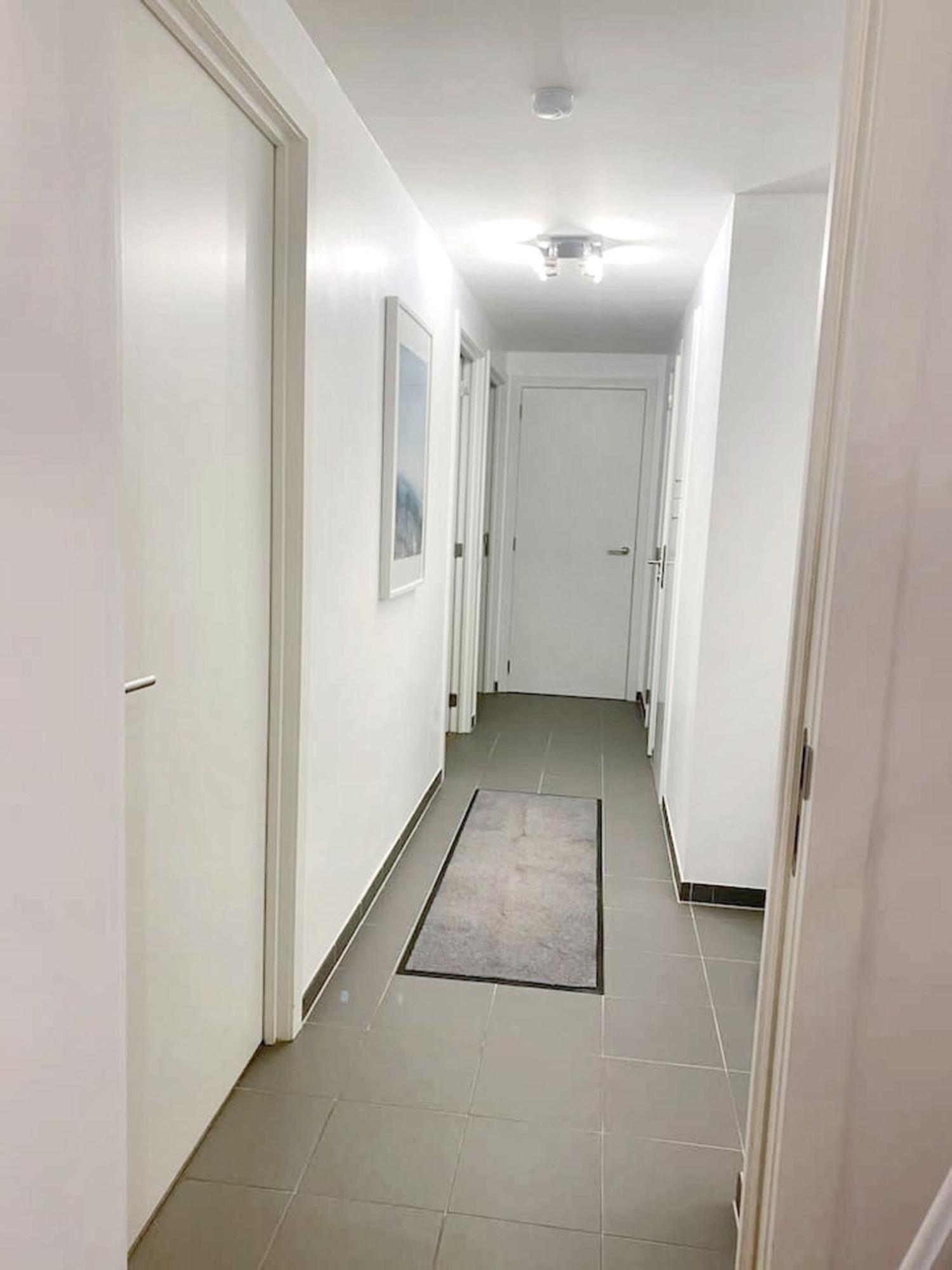Modern Apartment In Cureghem Anderlecht 134 M² + Terrace Bruxelles Eksteriør billede